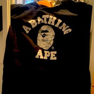 Bape glow in the dark kids tee